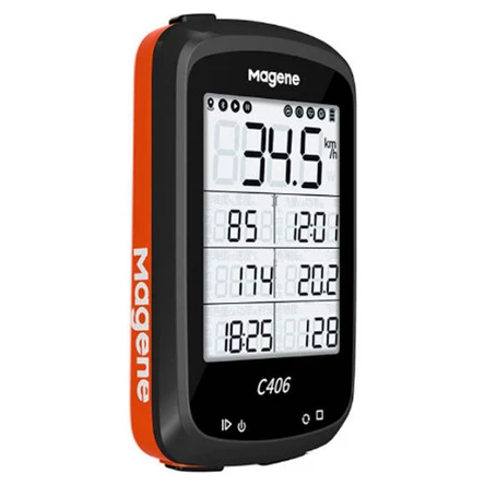 Magene C406 Bike Computer Orange